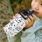 Music Time 12oz Kids Water Bottle with Straw Lid