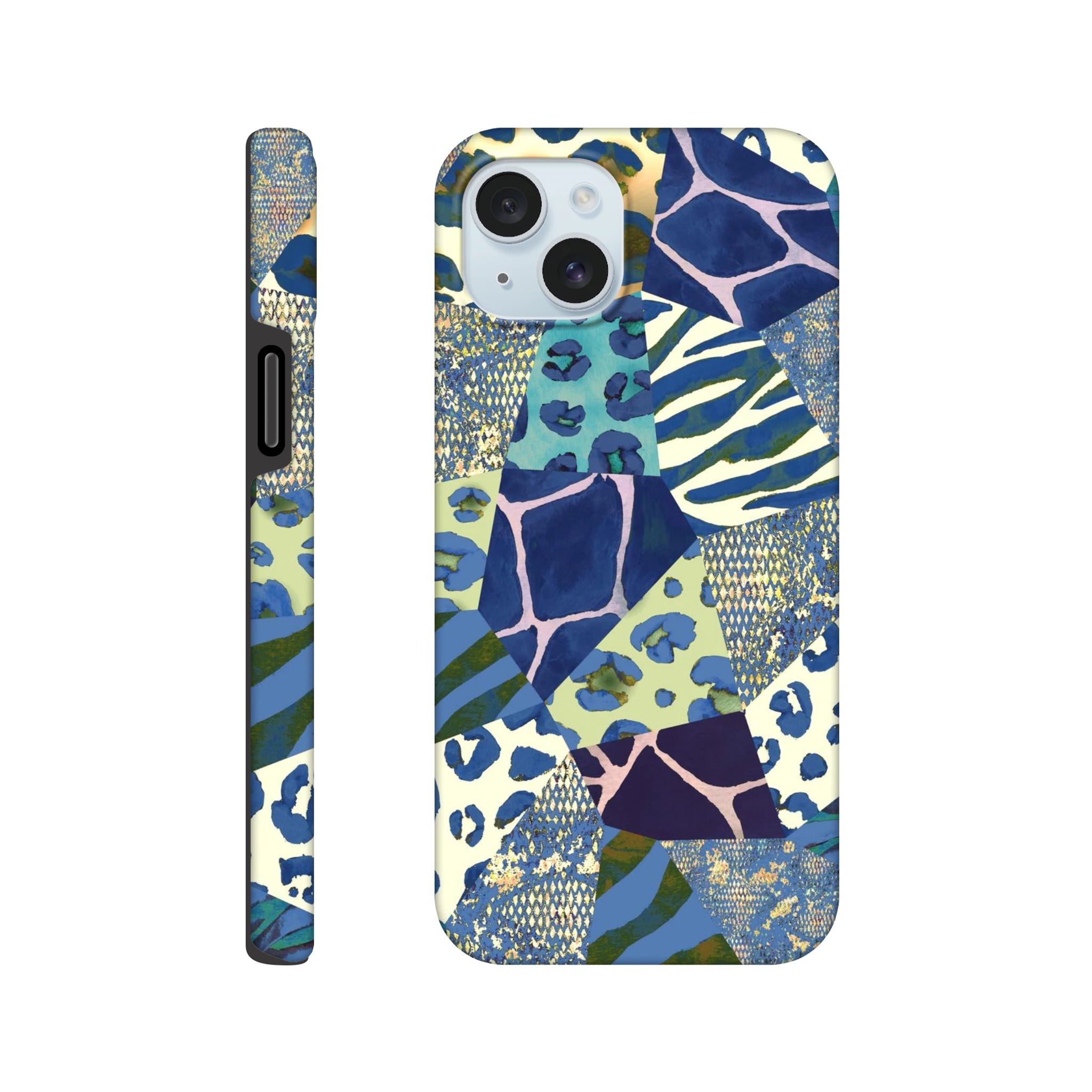 Animal Mosaic - Apple iPhone Tough case iPhone 15 Plus iPhone Tough Case animal Globally Fulfilled