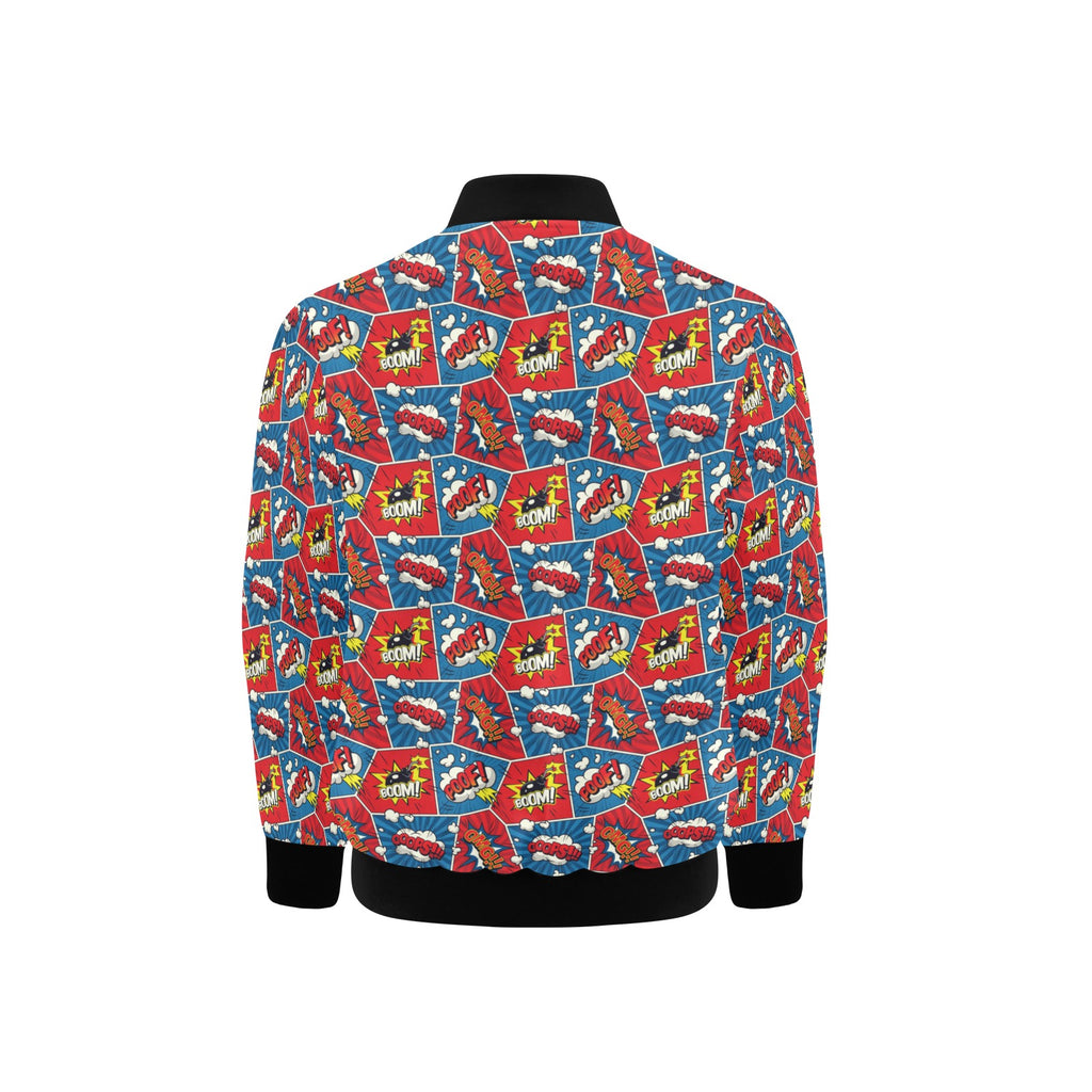 Comic Book Cells Kids Bomber Jacket Kids Bomber Jacket comic Printed Offshore