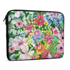 Bright Floaral Laptop Sleeve (Multiple Sizes) Laptop Sleeve Plants Printed Offshore