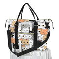 Cute Cartoon Cats Duffle Bag-Simple (Model 1715) One Size Duffle Bag-Simple (1715)