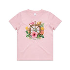 It's Cruise Time Kids Cruise T-shirt Pink Kids Cruise T-shirt Cruise Printed In Australia