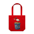 Bin Chicken Australian Ibis Canvas Tote Bag
