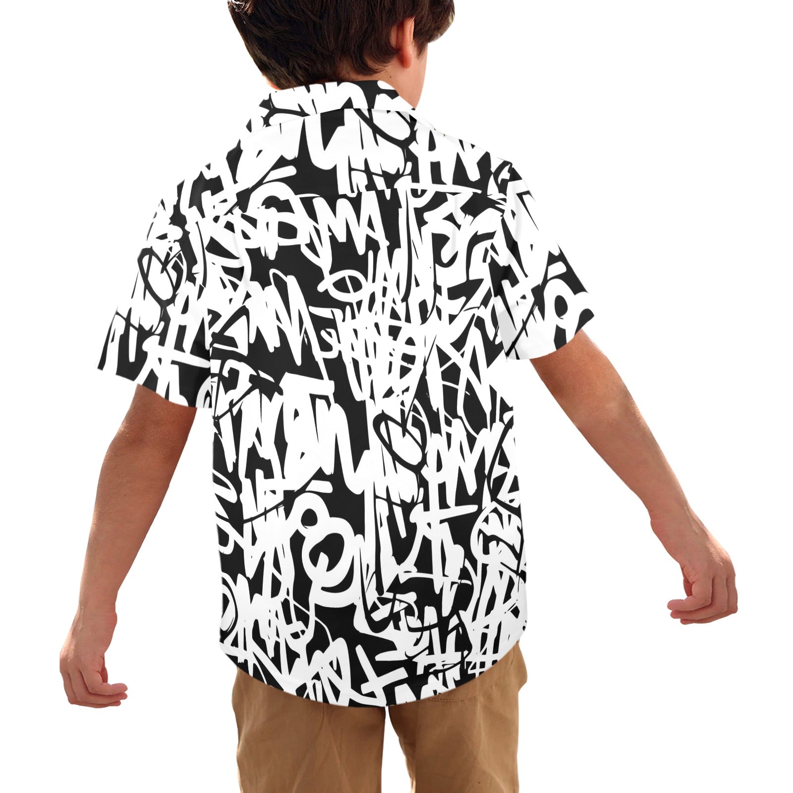 Graffiti - Junior Kids Hawaiian Shirt