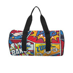 Comic Book Duffle Bag Duffle Bag Printed Offshore