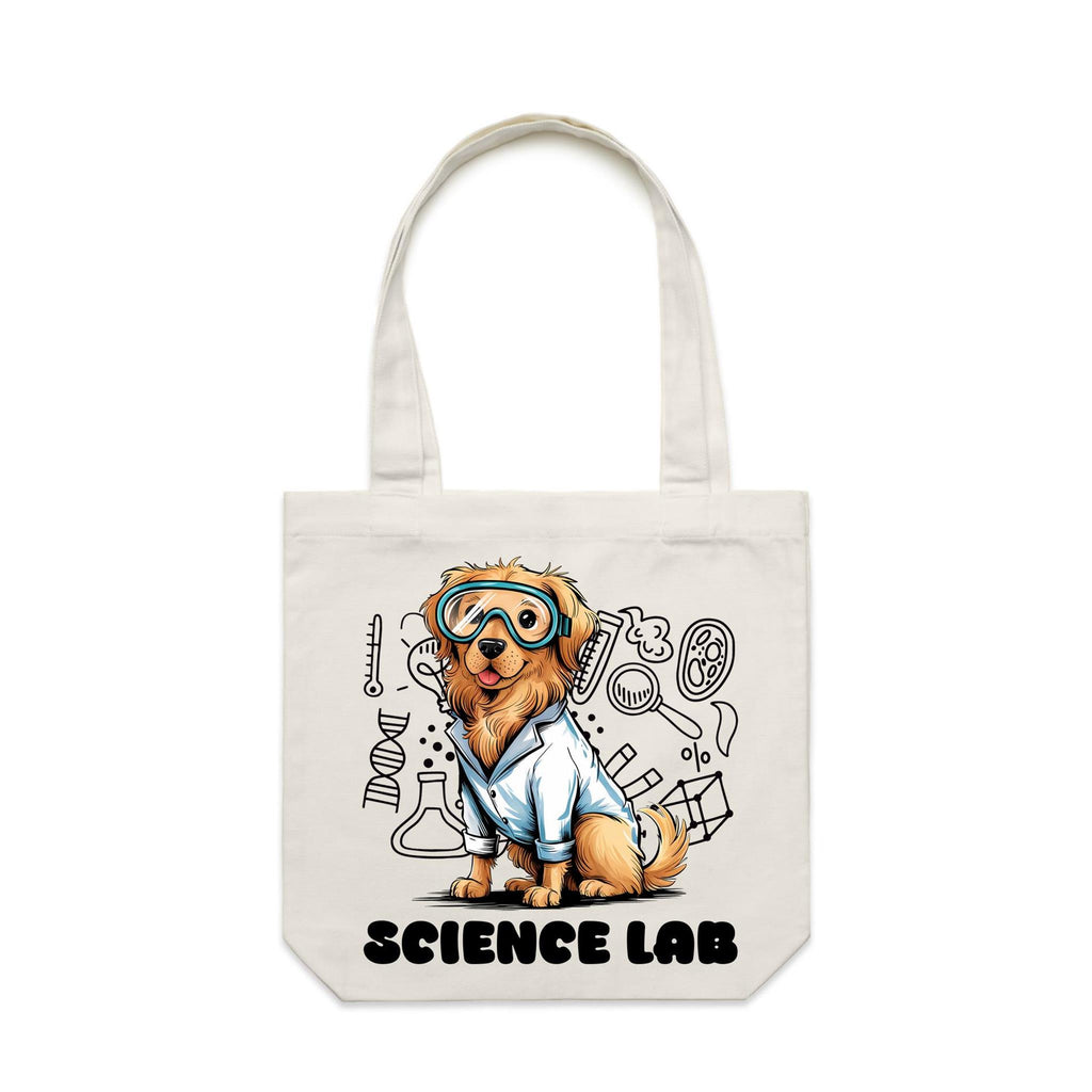 Science Lab Canvas Tote Bag