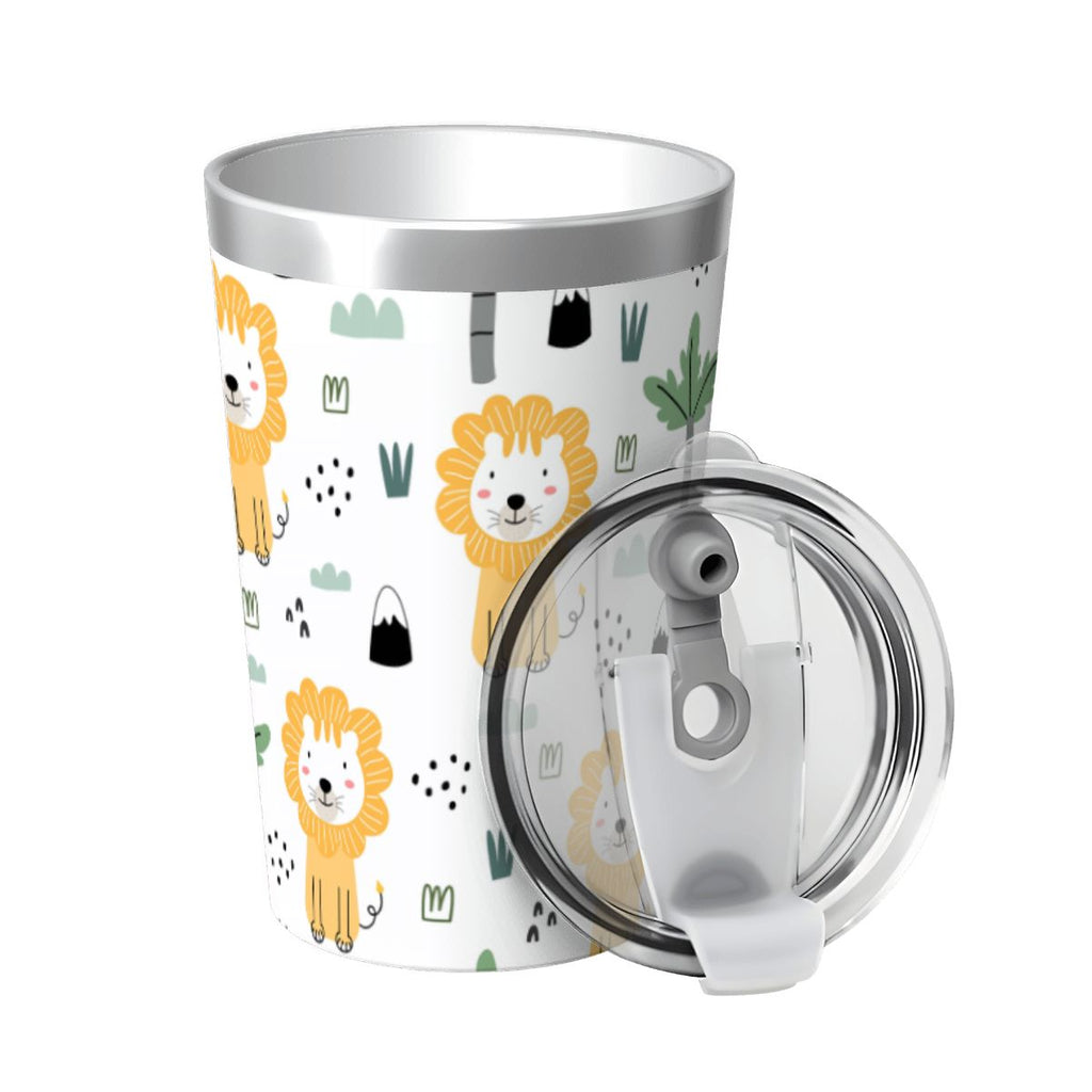 Lions Small Stainless Steel Travel Mug Cup 12oz/350ml Small Travel Mug animal Printed Offshore