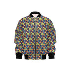 Hippie Caravan Kids Bomber Jacket XL Kids Bomber Jacket Printed Offshore Retro