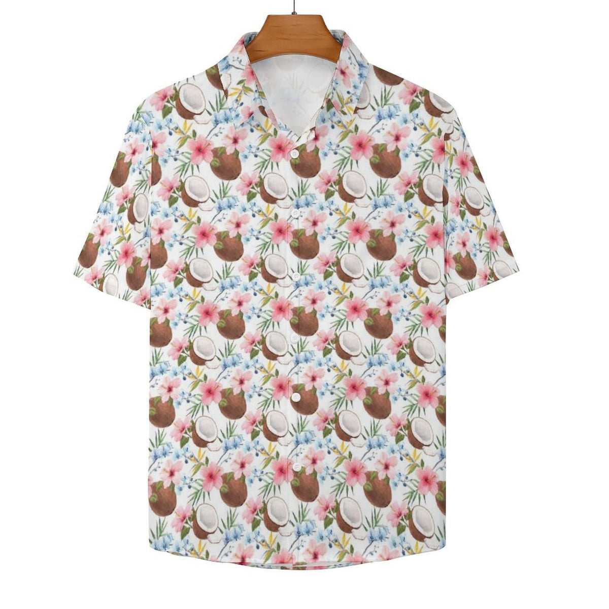 Coconuts Women's Collared Pocketless Short Sleeve Shirt