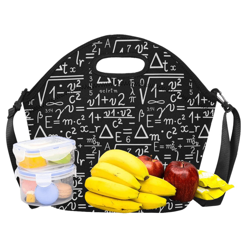 Mathematics - Neoprene Lunch Bag Neoprene Lunch Bag Printed Offshore