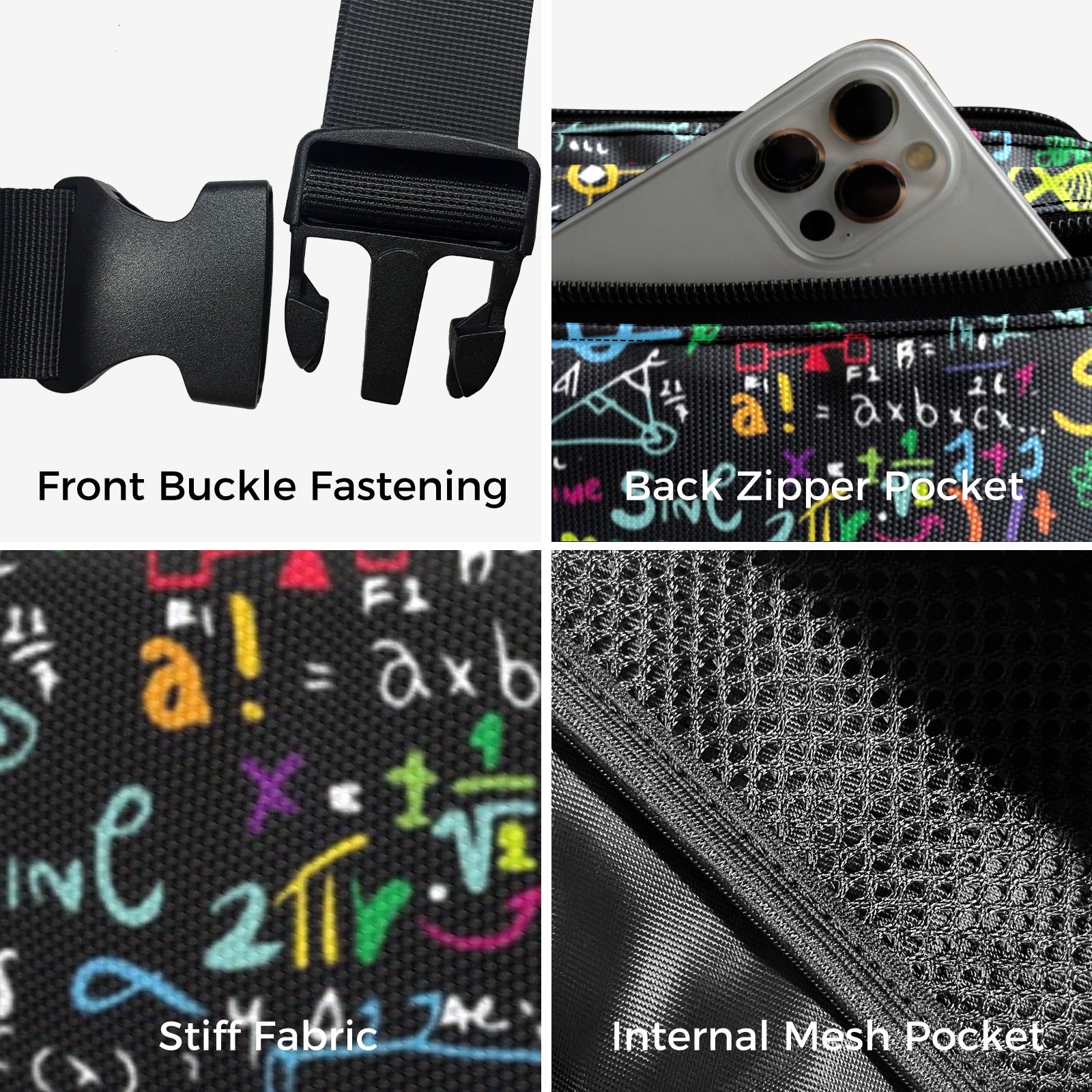 Math Scribbles - Belt Bag