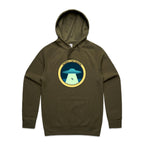 UFO Alien Abduction, Sorry I'm Taken - Mens Hoodie Army Mens Hoodie Printed In Australia Sci Fi