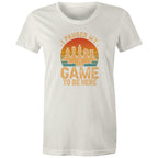 Chess, I Paused My Game To Be Here - Womens T-shirt Natural Womens T-shirt Chess Games Printed In Australia