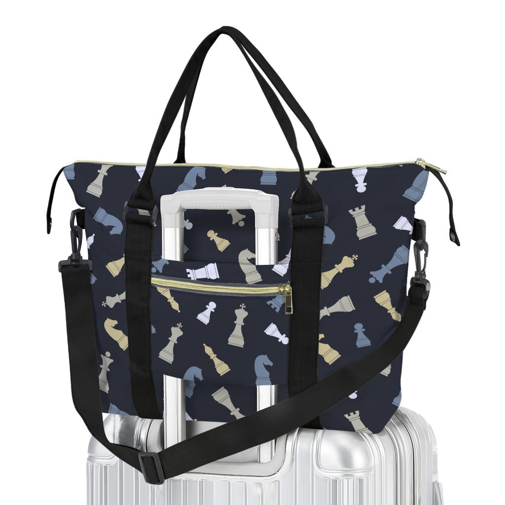 Chess Pattern Duffle Bag-Simple (Model 1715) One Size Duffle Bag-Simple (1715)