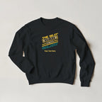Personalised - The Best Dad In The Galaxy - Classic Unisex Crewneck Sweatshirt | Gildan® 18000 Personalised Sweatshirt customise Dad Globally Fulfilled personalise