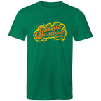 Hello Sunshine - Mens T-Shirt Kelly Green Mens T-shirt Printed In Australia Summer