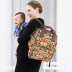 Retro Life - Multi-Function Backpack, Nappy / Diaper Bag