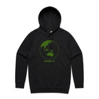 No Planet B - Mens Hoodie Black Mens Hoodie Environment Printed In Australia
