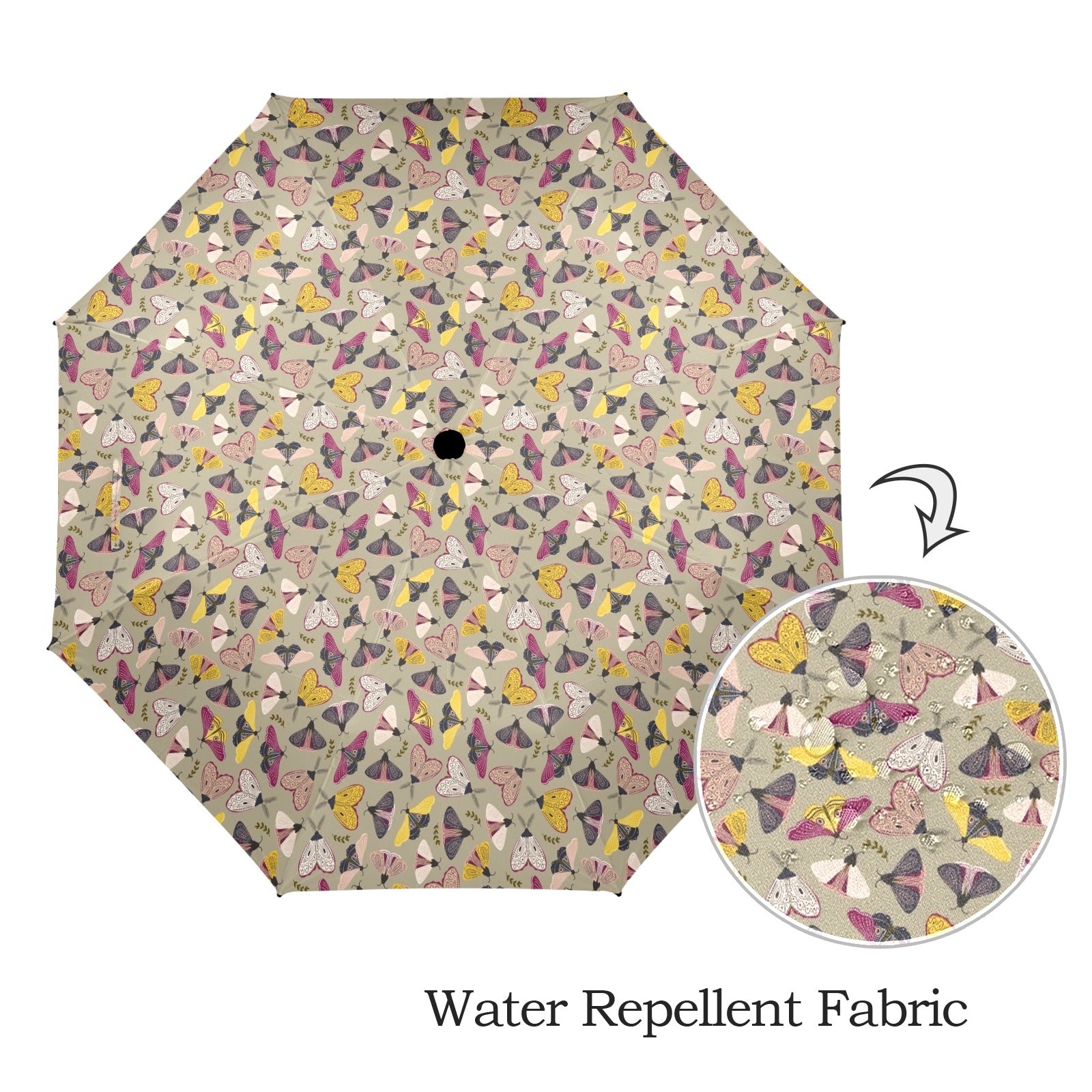 Pretty Moths Umbrella Umbrella animal Printed Offshore