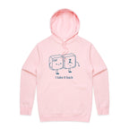 Ctrl Z, I Take It Back - Mens Hoodie Pink Mens Hoodie Printed In Australia Tech