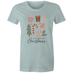 Just A Girl Who Loves Christmas - Womens T-shirt