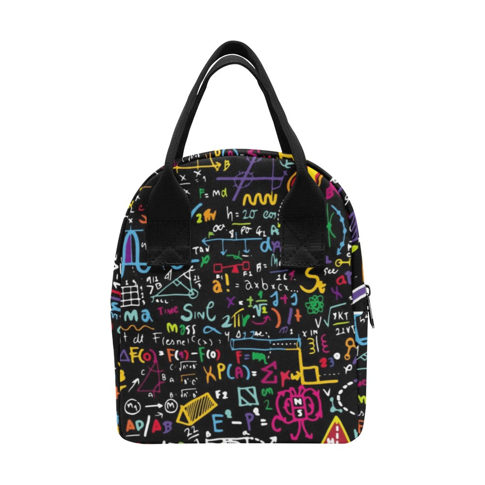 Math Scribbles - Zipper Lunch Bag Zipper Lunch Bag Printed Offshore