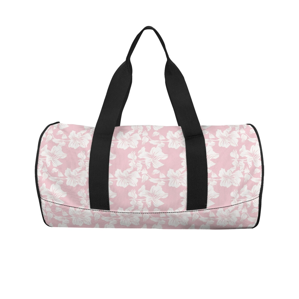 Pink Hawaiian Floral Duffle Bag Duffle Bag Printed Offshore