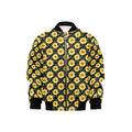 Painted Sunflower Kids Bomber Jacket XL Kids Bomber Jacket Plants Printed Offshore