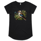 Kookaburra Womens AS Colour Scoop Neck T-Shirt
