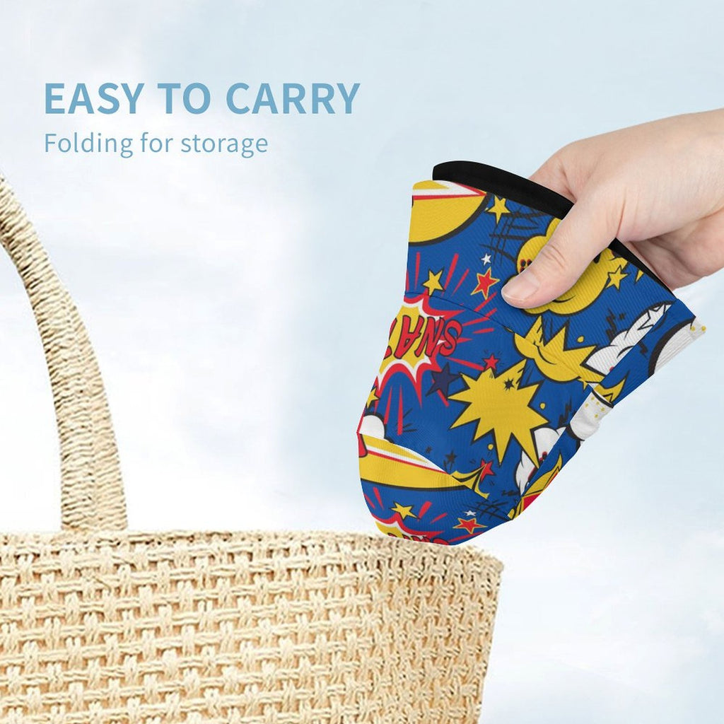 Blue Comic Book - Kids Bucket Hat