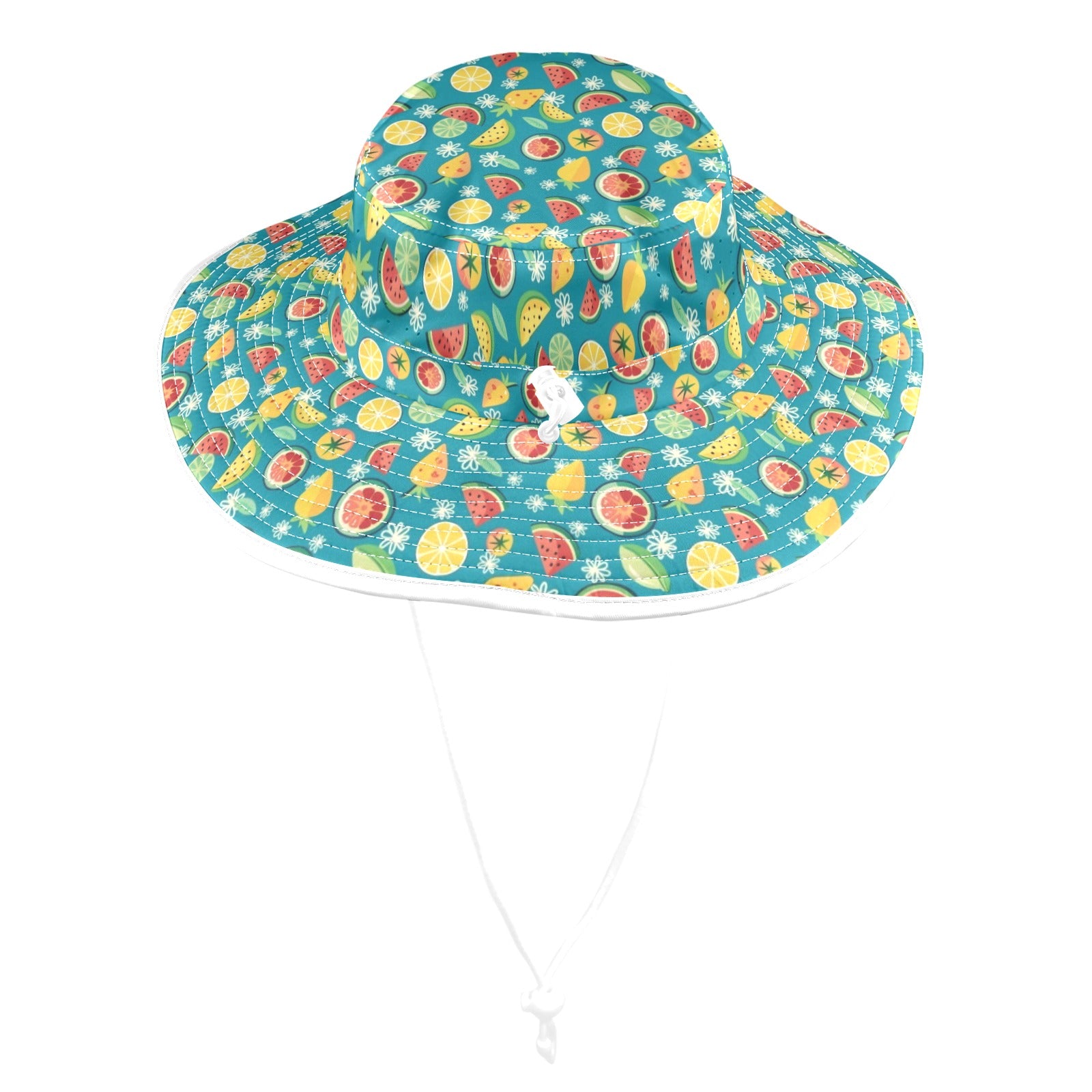 Summer Fruit Wide Brim Bucket Hat Wide Brim Bucket Hat Food Printed Offshore