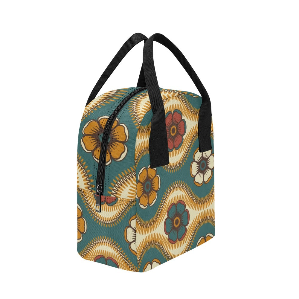 Vintage Floral - Zipper Lunch Bag Zipper Lunch Bag Printed Offshore