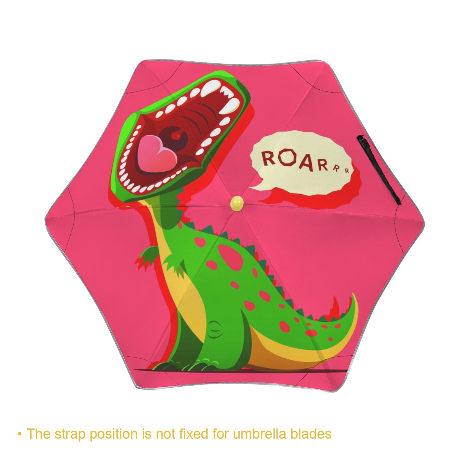 Dinosaur Roar Kids Safe Round Corner Umbrella Kids Safe Round Corner Umbrella animal Printed Offshore