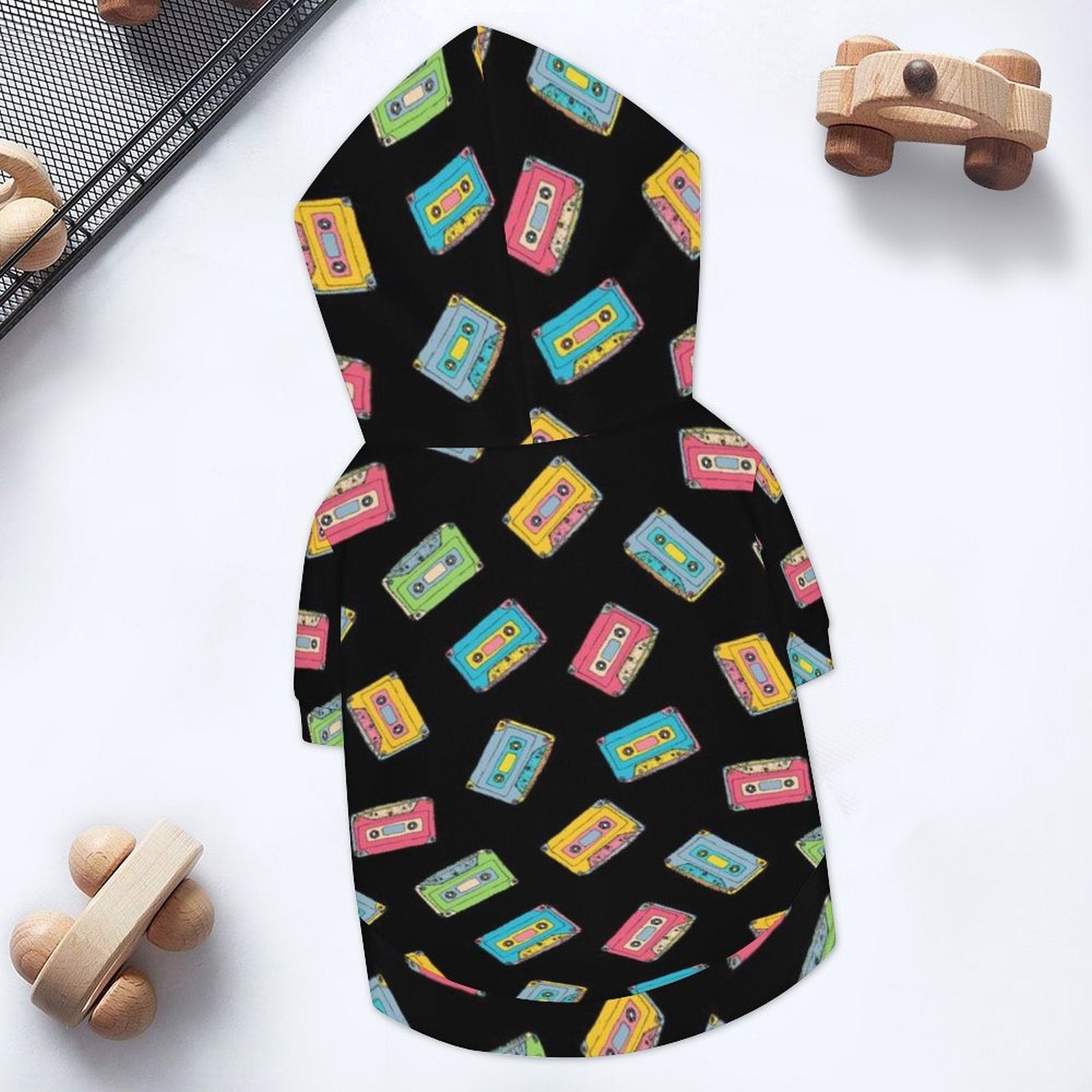 Cassette Tapes Pet Hoodie (Small Size)
