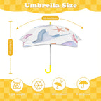 Under The Sea Kids Safe Round Corner Umbrella Kids Safe Round Corner Umbrella animal Ocean Printed Offshore