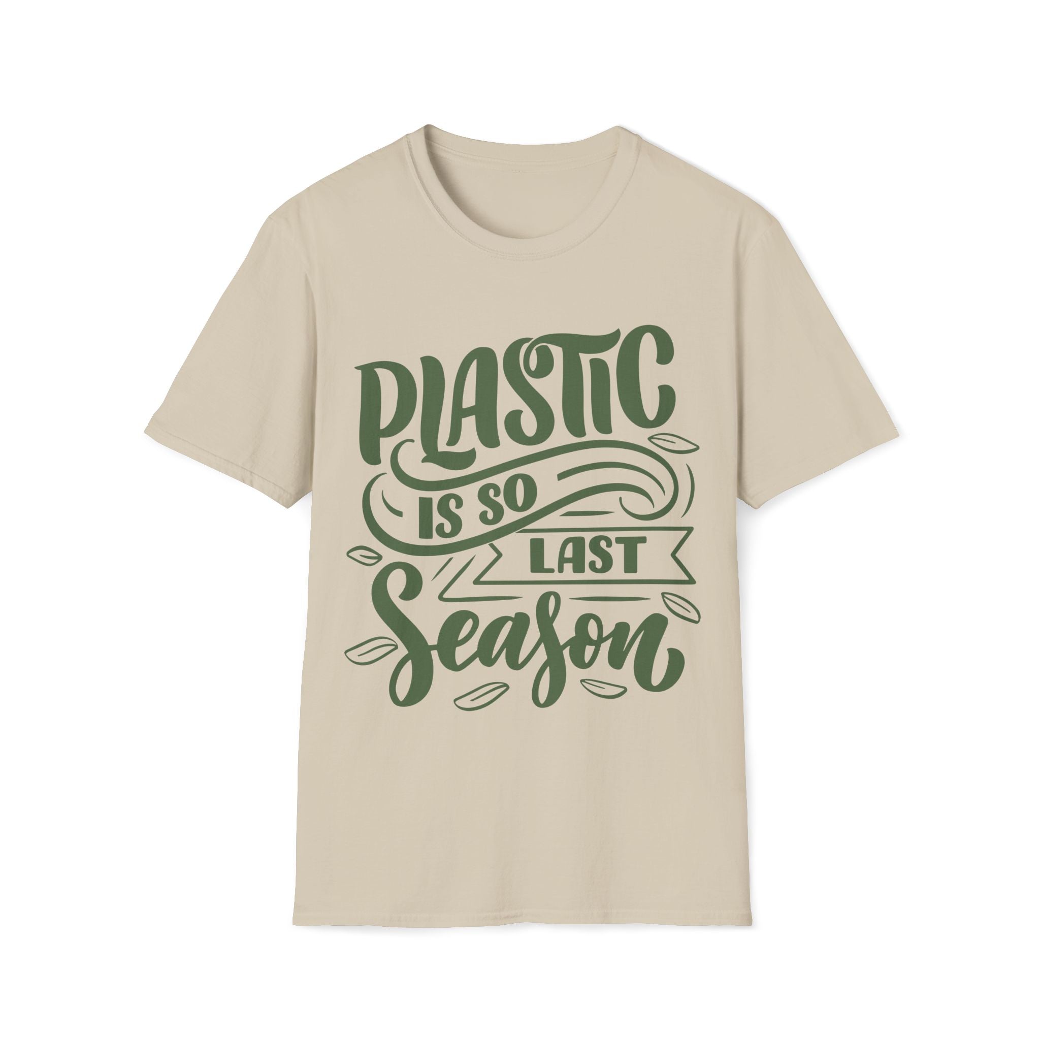 Plastic Is So Last Season - Unisex Softstyle T-Shirt