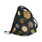 Planets Neoprene Lunch Bag/Large (Model 1669) Neoprene Lunch Bag Printed Offshore Space