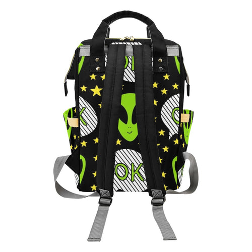 Alien OK Multi-Function Backpack, Nappy / Diaper Bag Multi-function Backpack, Nappy / Diaper Bag Printed Offshore