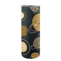 Planets 20oz Tall Skinny Tumbler with Lid and Straw One Size 20oz Tall Skinny Tumbler with Lid and Straw Printed Offshore