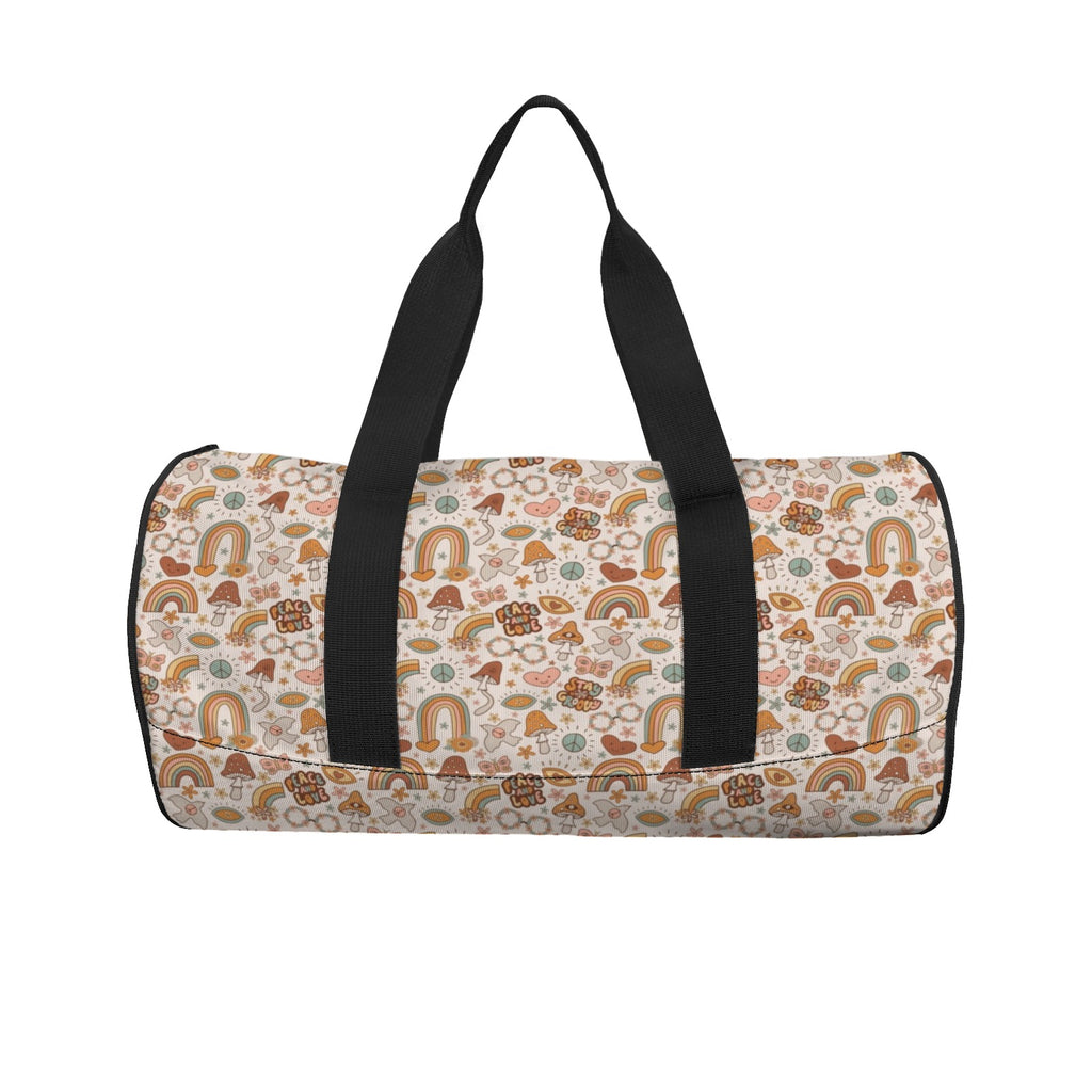 Peace And Love Duffle Bag Duffle Bag Printed Offshore
