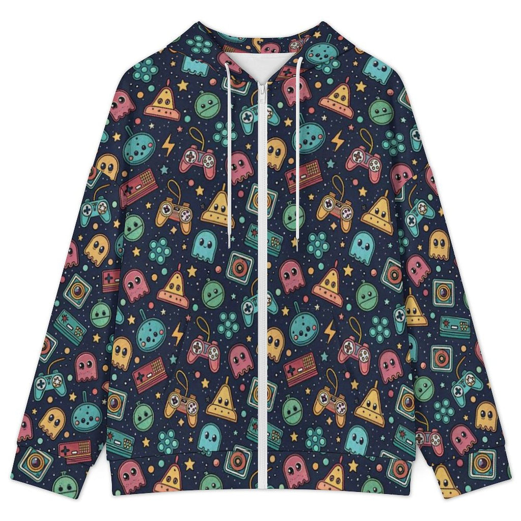 Video Game Women's Full-Zip Hoodie