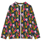 Tropical Floral Women's Full-Zip Hoodie
