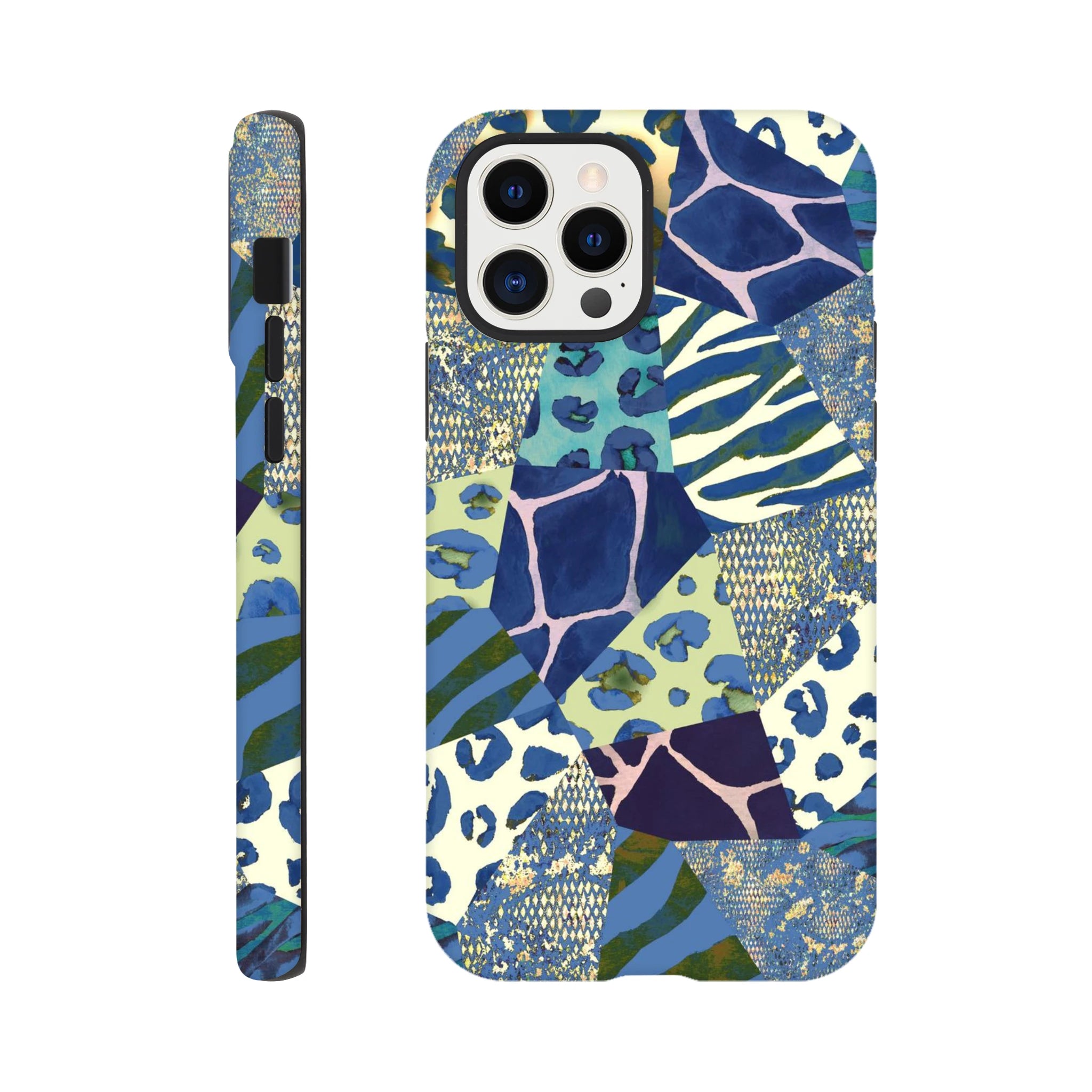 Animal Mosaic - Apple iPhone Tough case iPhone 12 Pro iPhone Tough Case animal Globally Fulfilled
