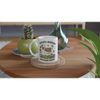 Oops, I Bought Another Book - White 11oz Ceramic Mug White 11oz Mug animal Globally Fulfilled Reading