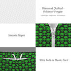 Aliens Men's Lightweight Sun Hoodie & Shorts Set Men's Lightweight Sun Hoodie & Shorts Printed Offshore Sci Fi