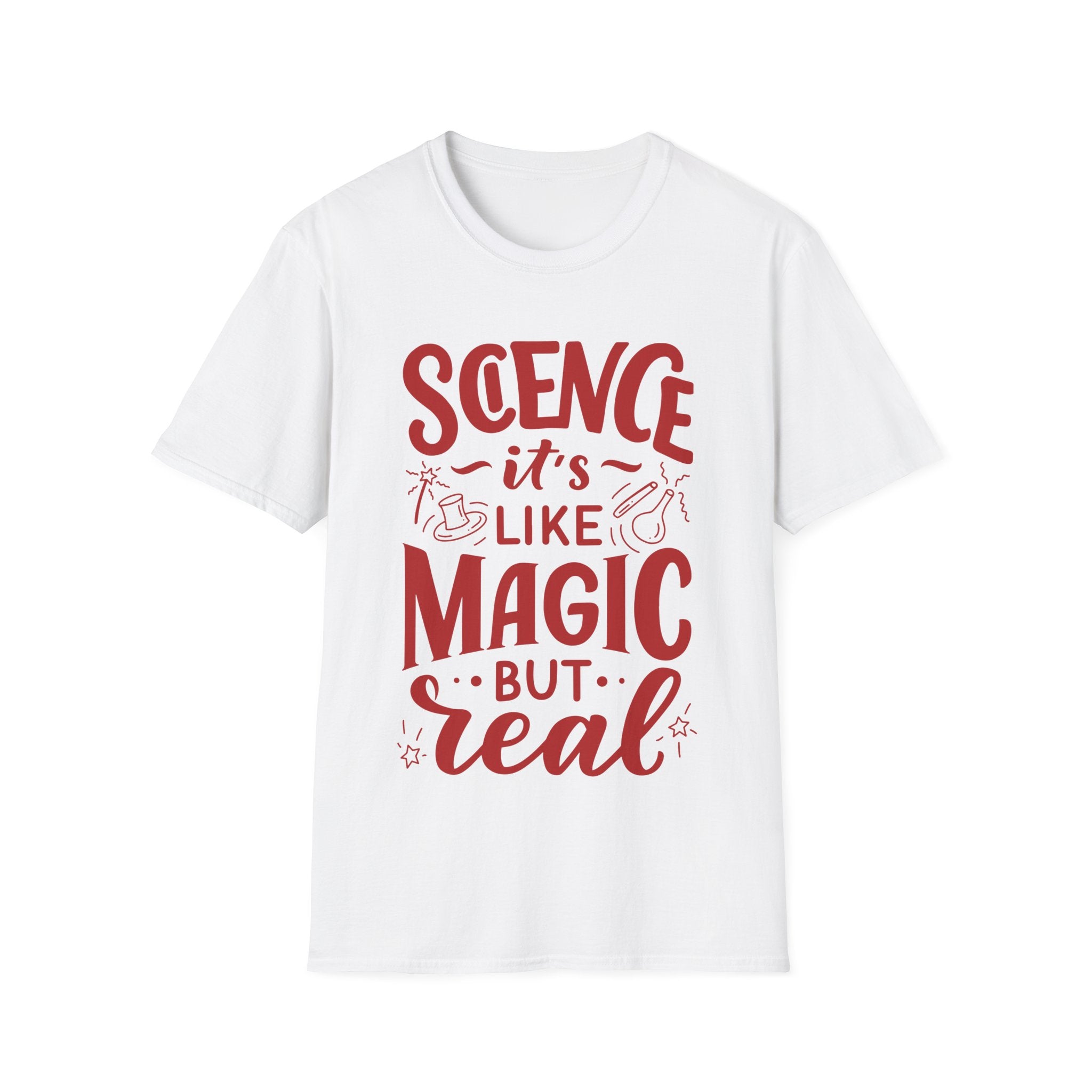 Science, It's Like Magic But Real - Unisex Softstyle T-Shirt
