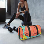 Graphic 80's Duffle Bag Duffle Bag Printed Offshore
