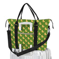 Rubber Ducks On Green Duffle Bag-Simple (Model 1715) One Size Duffle Bag-Simple (1715)