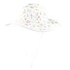 Paw Print Wide Brim Bucket Hat Wide Brim Bucket Hat animal Printed Offshore