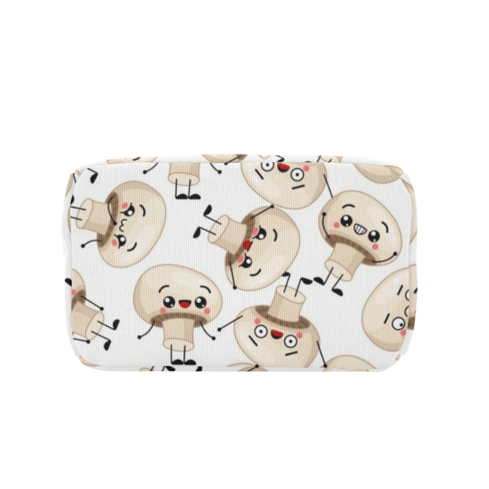 Cute Mushrooms - Zipper Lunch Bag Zipper Lunch Bag Printed Offshore